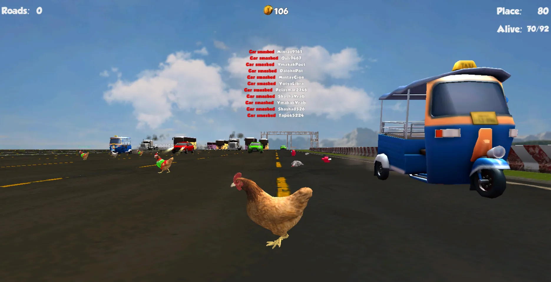 Comparaison de Chicken Royal, Chicken Road 2 et jeux crash